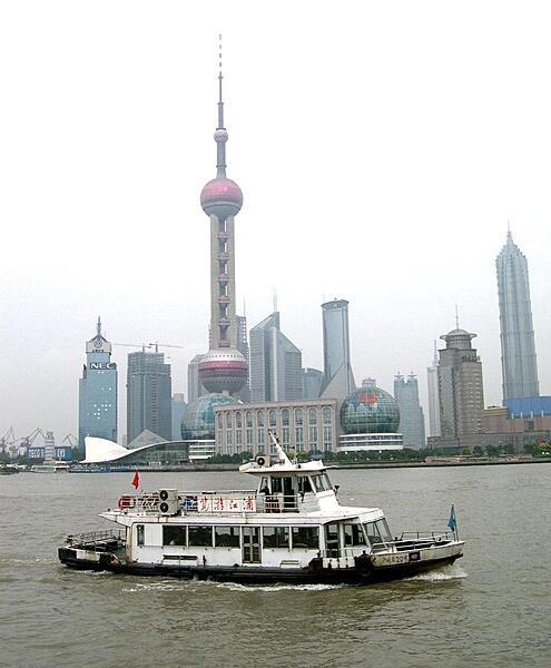 Oriental Pearl Tower in Shanghai